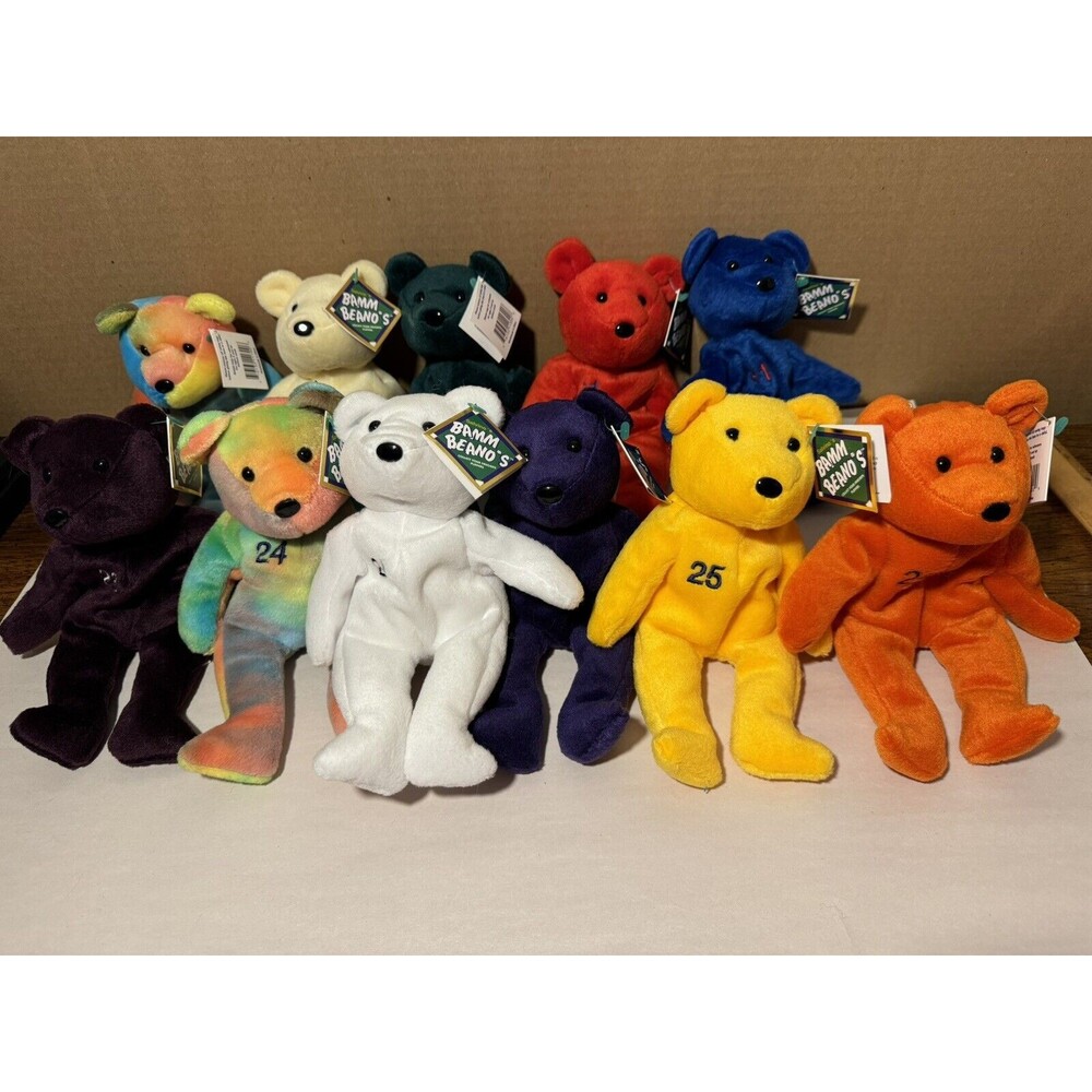 Lot of 11‎ Salvino's Bamm Beanos Beanie Baseball BEARS w/ Tags MLB